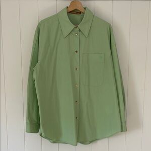 Rejina Pyo Sage Button-Down Shirt